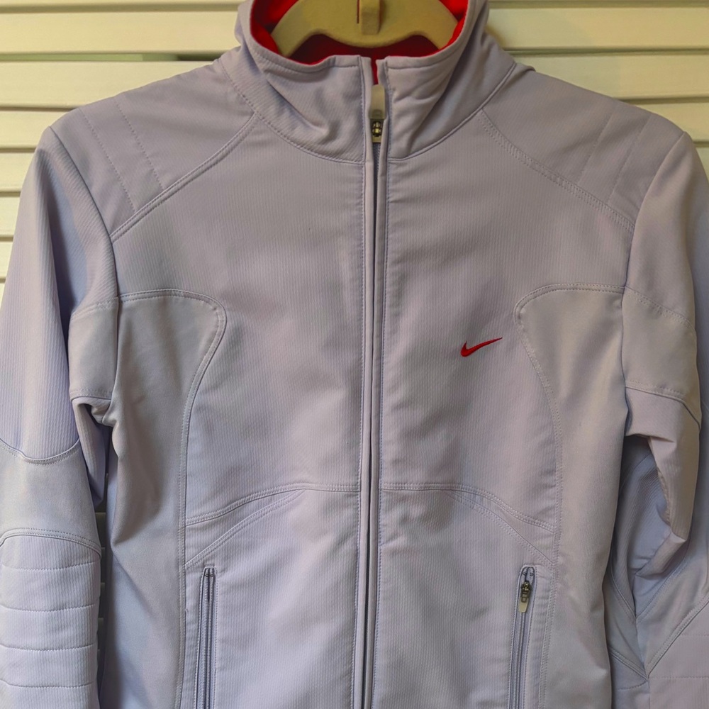Nike Sphere Dry Red and light lavender, Lightweight Jacket Petite